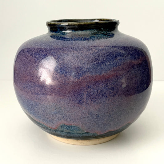 Deep Purple Wide Jar