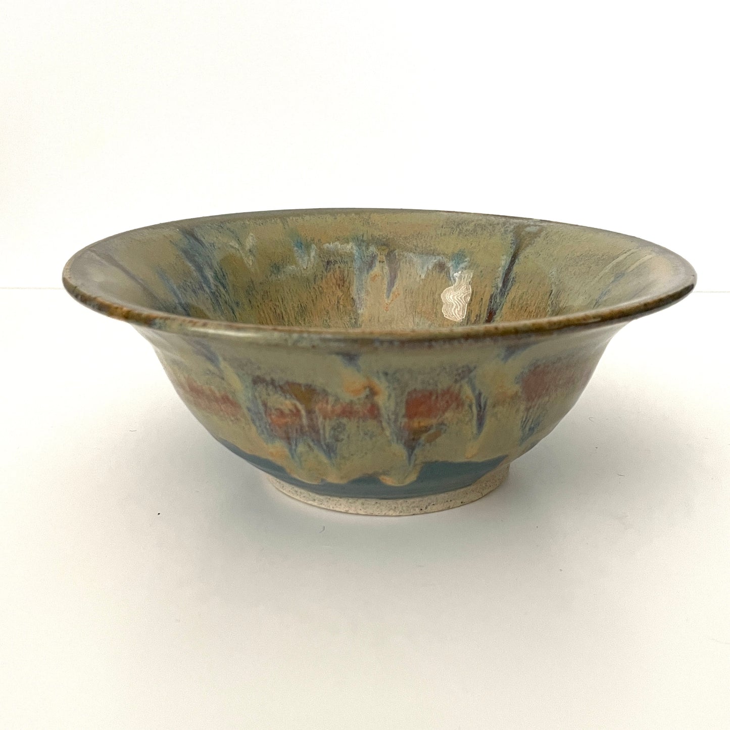 Summer Blues Speckled Bowl