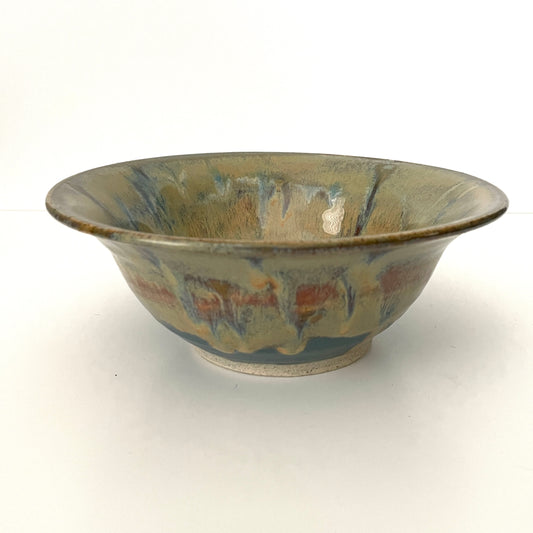 Summer Blues Speckled Bowl