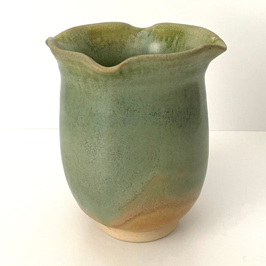 Vintage Green Petite Vase